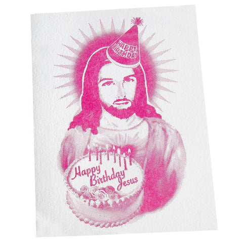 Happy Birthday Jesus Card