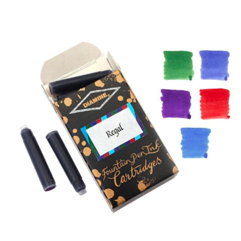 Diamine Fountain Pen Ink Cartridge Sampler Sets