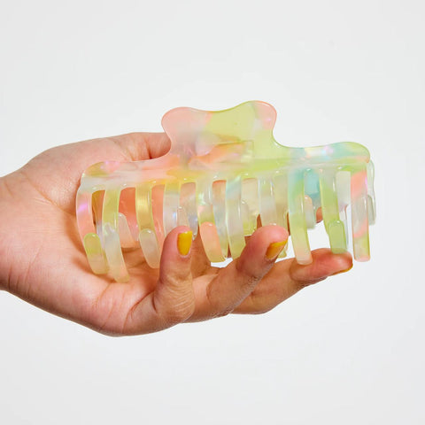 Large Jojo Hair Claw, Sherbet Jelly