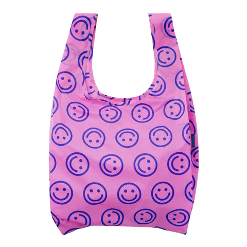 Standard Reusable Tote: Pop Pink Happy