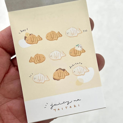 Kamio Taiyaki Mini Notepad