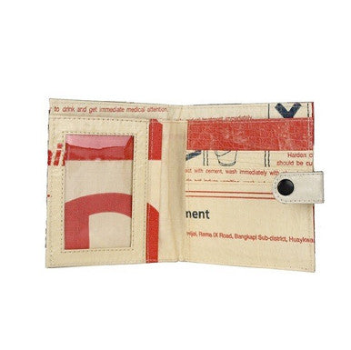 Recycled Cement Bag Square Wallets