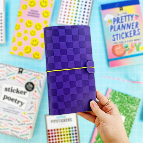Block + Roll Traveler Notebook Cover