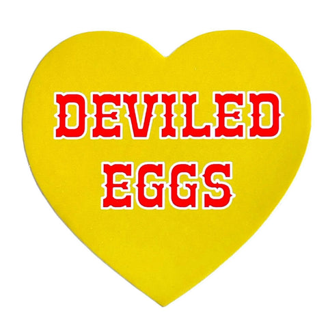 Food Heart Stickers