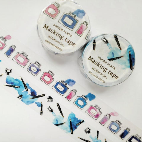 Ink Bottles Washi Tape