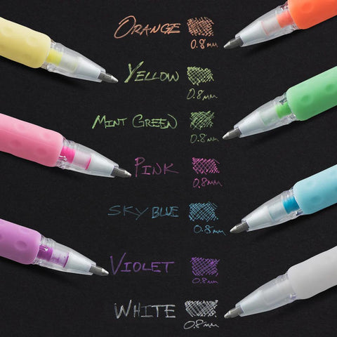 Milky Pop Pastel Gel Pens, Set of 4
