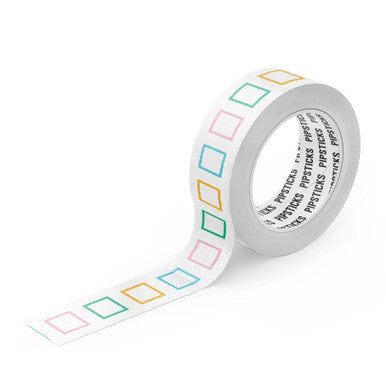 Checked Off Washi Tape