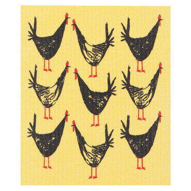 Chicken Scratch Swedish Dishcloth