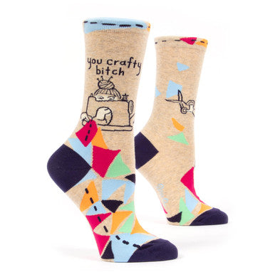 You Crafty Bitch Socks