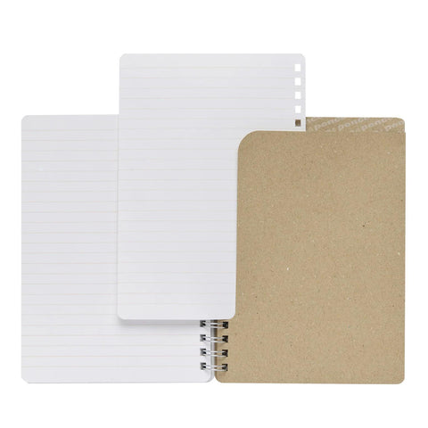 Wirebound A5 Ruled Notebooks