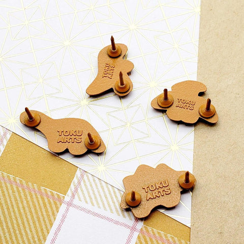 Dino Nuggs Mini Enamel Pin Set