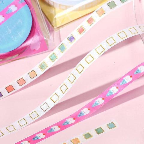 Color Check Slim Washi Tape