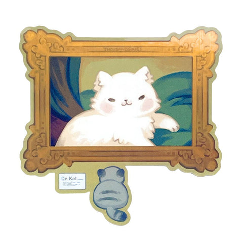 Meowster Piece Sticker