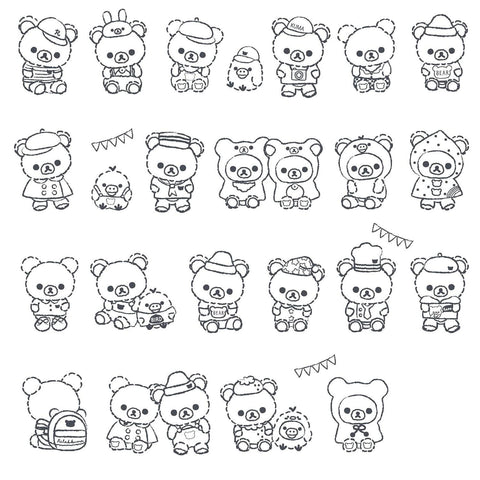 Rilakkuma Coloring Book: Cute + Cozy Classics