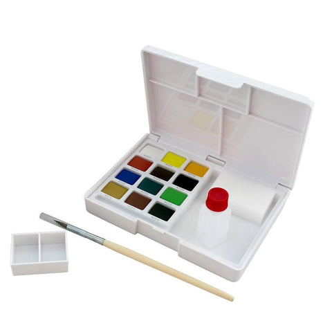 Petit Color 12-Color Watercolor Set