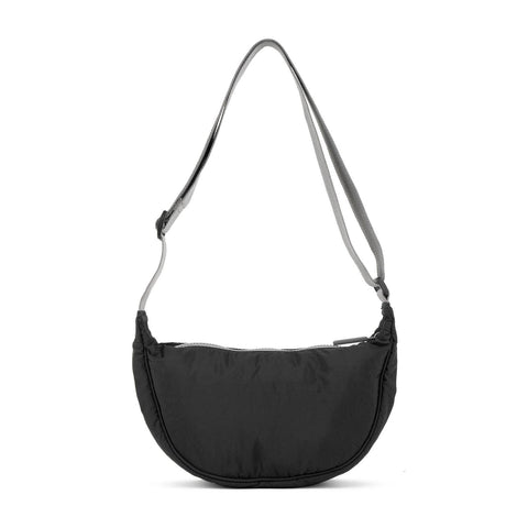 Farringdon Half Moon Bag, Black