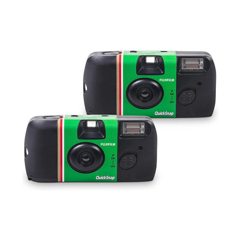 QuickSnap Single-Use Flash Camera, 2 Pack