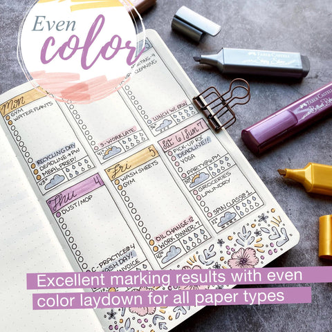 Metallic Textliner 46 Highlighters, Set of 4