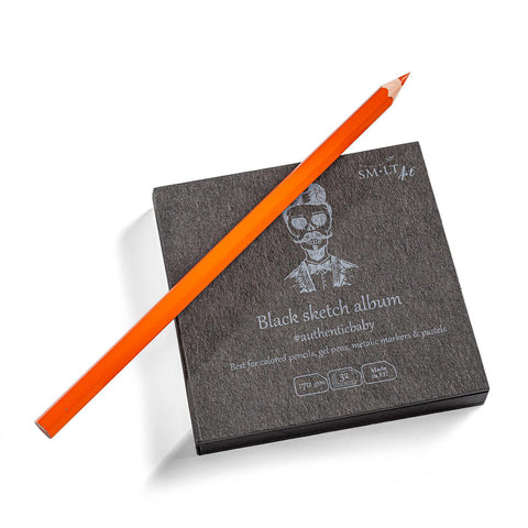 Mini Black Sketch Album
