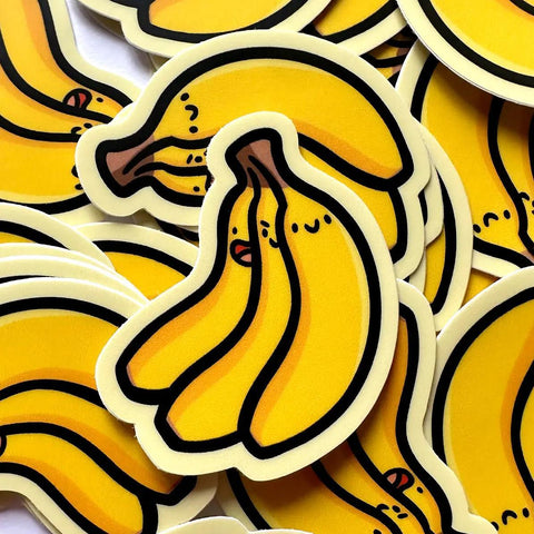 Bananas Mini Sticker