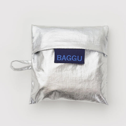 Baby Reusable Tote: Chrome Metallic