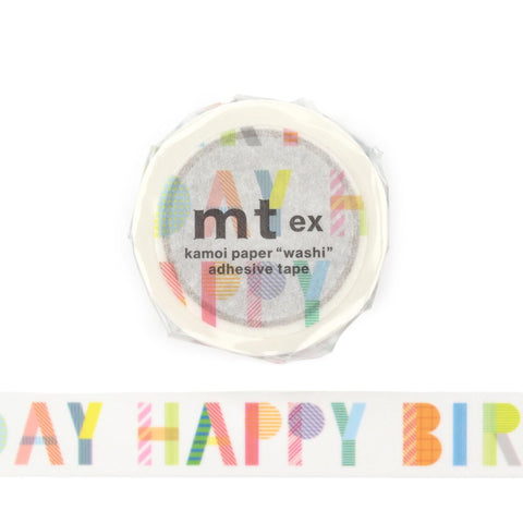 Happy Birthday Washi Tape