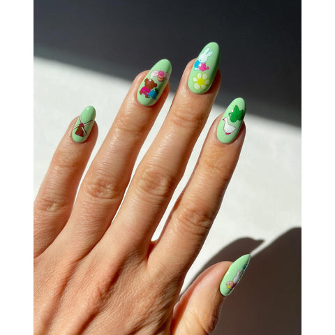 Miffy in the Garden Nail Art Stickers