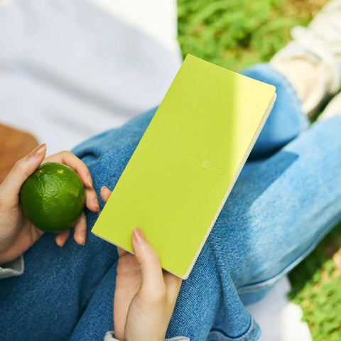 Hobonichi Techo Weeks Mega 2027 Planner, Sneaker Series: Lime Green