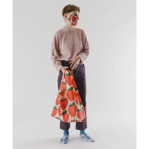 Standard Reusable Tote: Strawberry