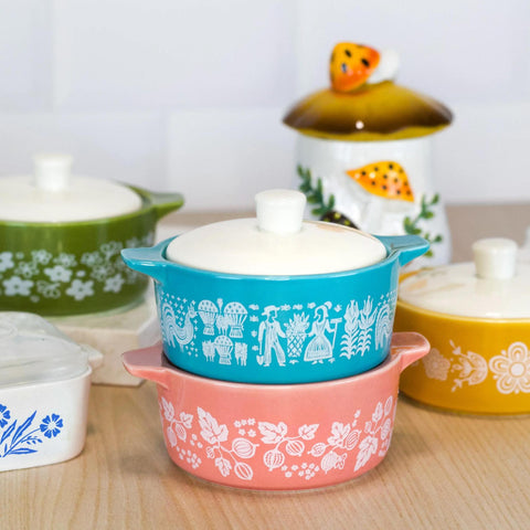 Butterprint Casserole Ceramic Trinket Box