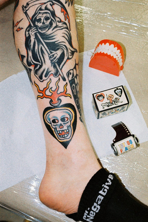 Tattoo Flash 35mm Film