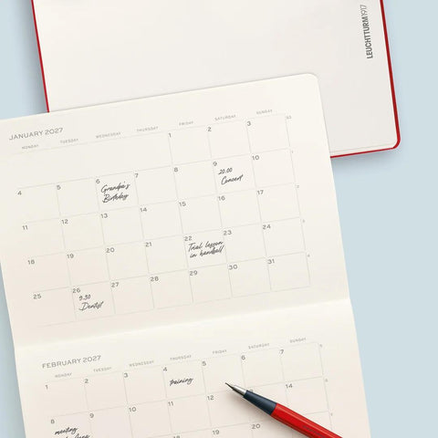 2027 Monthly Planner Booklet