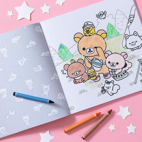 Rilakkuma Coloring Book: Cute + Cozy Classics