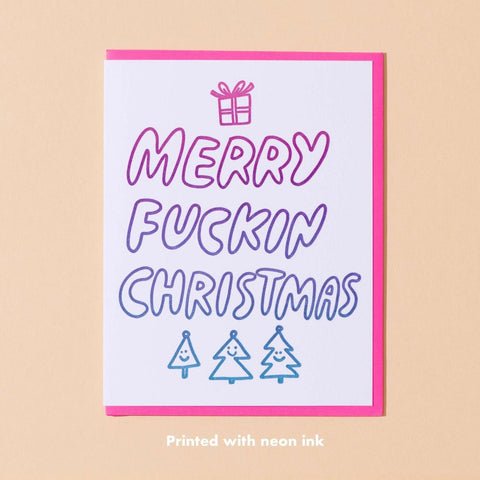 Merry Fuckin' Christmas Card