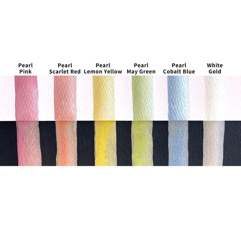 Gansai Tambi Metallic Watercolor Set, Pearl