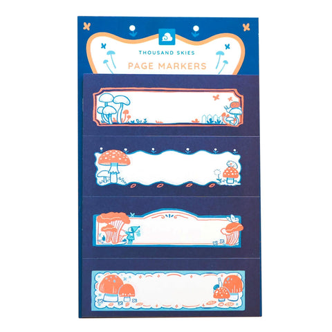 Little Mushroom Page Markers