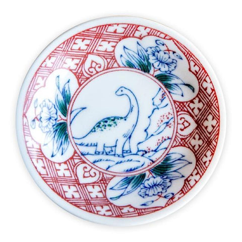Mino Ware Mini Dragon Plates