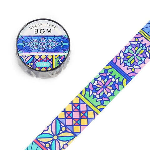 Kaleidoscope Stained Glass Clear Tape