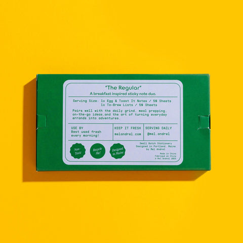 "The Regular" Sticky Notes Set