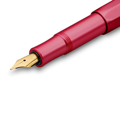Kaweco Collection AL Sport Fountain Pen, Ruby, F