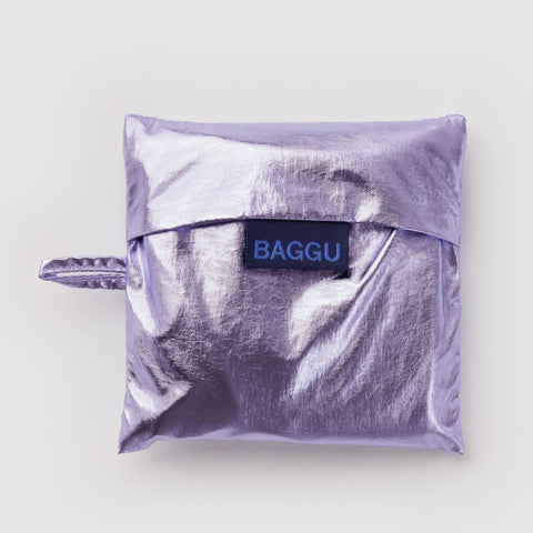 Standard Reusable Tote: Lavender Metallic