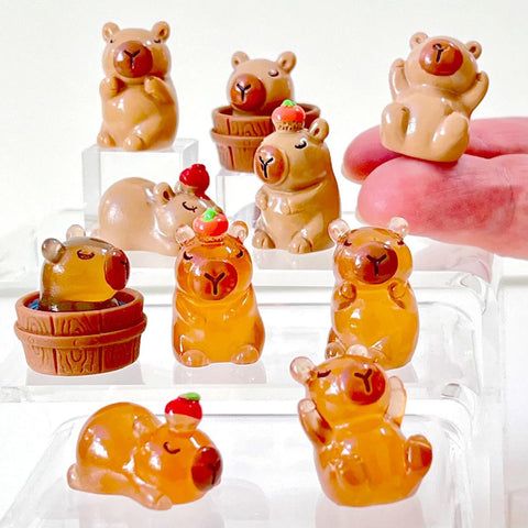 Mini Capybara Figurines