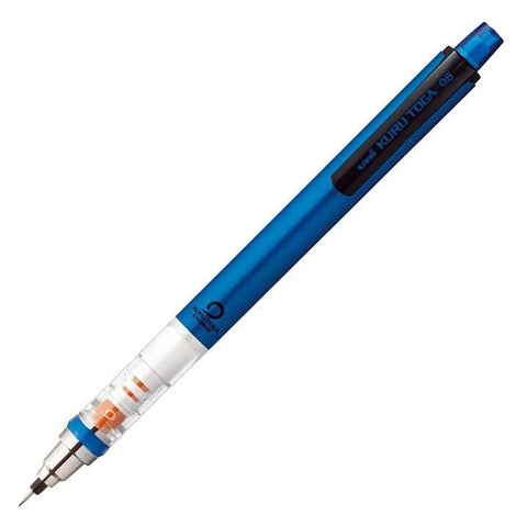 Uni Kuru Toga Mechanical Pencil, Navy