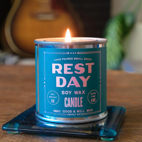 Rest Day Candle