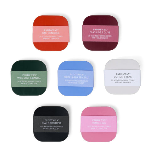 Metal Cone Incense Tins