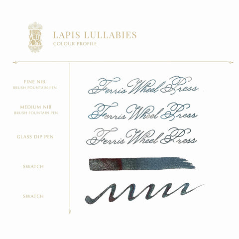 Lapis Lullabies Fountain Pen Ink