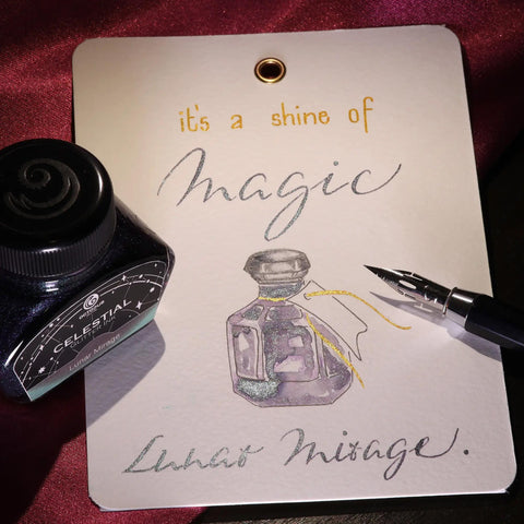 Celestial Glitter Inks