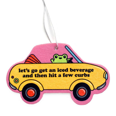 Bad Driver Frog Air Freshener