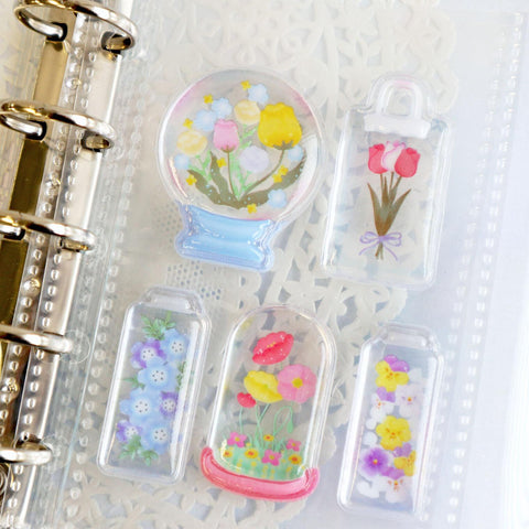 Flower Dome Clearium Stickers