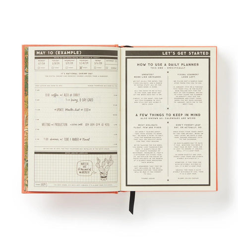 Part-Time Adult Undated Daily Planner